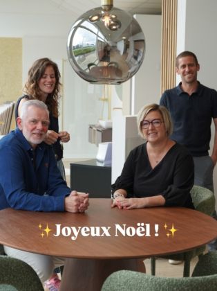 Créer des lieux où l’on vit, partage et se retrouve, c’est pour tout cela que notre équipe vous accompagne ! 
Belles fêtes...